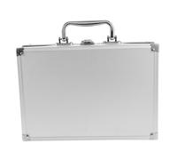 BIUDECO Valigetta Porta Attrezzi Uomo in Lega di Alluminio Leggera e Resistente con Chiusura Sicurezza Custodia Portatile Multifunzione per Utensili e Strumenti Design Elegante e Compatto