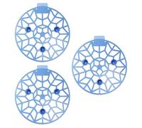 BIUDECO Vassoio per Piantare Angurie in Plastica Resistente, Set da 3 Pezzi Foro di Aerazione per Giardinaggio e Supporto Frutta, per Uso Agricolo e Imballaggio Frutti Colore Casuale