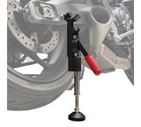 BIUGERCN Cavalletto Moto Cavalletto di Sollevamento per Moto, cavalletto Posteriore, con Manico, Pieghevole, per la Maggior Parte delle Ruote delle Moto, Dirt Pit Bike Street Bike