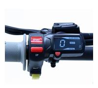 BIUGERCN Tachimetro per moto contagiri timer impermeabile Display LCD ora digitale per Surron Sur Ron Light Bee X/S