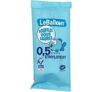 Bivora LeBallon CONTRALCO Etilometro usa e getta, test alcoolemia auto 0,5 g/l senza cromo e monouso, veloce ed efficace [ etilometro omologato NF ] (x10)