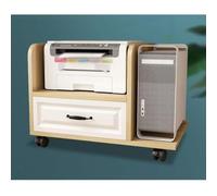 BIVVI Computer Host Placement Cabinet Under Desk Printer Storage Rack Floor Standing Chassis Storage Rack Main Cabinet