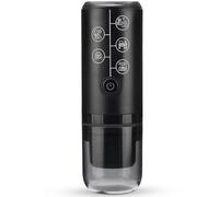 BIVVI Macchina da caffè portatile da campeggio for esterni Mini elettrica portatile italiana Capsule for tè Tazza da caffè(B)