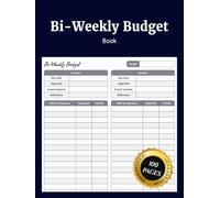 Biweekly Budget Book: Simple Biweekly Budget Journal to Track Income Expenses Cash Envelopes Debts for Better Financial Planning
