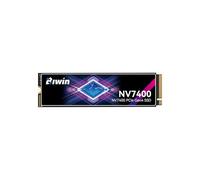 BIWIN Black Opal NV7400 M.2 PCIe Gen4 SSD 2 To - Vitesse de lecture jusqu'à 7400 Mo/s - Plateau de lecture interne professionnel NVMe 2.0