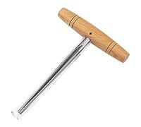 Biwwubik 1 pz. Alesatore per foro per violino compatibile con violino 3/4 4/4 con maniglia in legno strumento Luthier per violino
