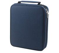 Biwwubik 120 fori Matita Astuccio Semplice Matita Astuccio Portatile Studente Coreano cancelleria Borsa con Grande Capacità Blu, Blu, Einheitsgrrre