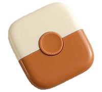 Biwwubik 2 in 1, pettine da barbiere, frangetta, tagliacapelli, rimozione dei capelli, mini strumenti di trucco per la casa, arancione