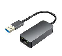 Biwwubik 2500Mbps Ethernet una RJ45 2.5G USB 3.0 Adattatore con Convertitore LAN Network Hub per PC Portatile - USB