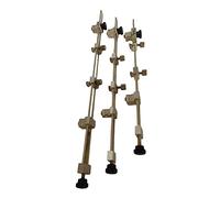 Biwwubik 3 Pcs Pannello Posteriore Violino, Riparazione di Crepe Centrali, Clip di Cucito Medio, Riparazione di Cucito Medio, Clip di Giunto, Strumenti Luthier