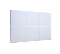 Biwwubik 6 di assorbimento acustico, 12 x 12 x 0,4, fonoassorbente per isolamento acustico