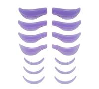 Biwwubik 7 Paia Kit di Estensione di Sollevamento Ciglia Pad in Silicone Pad Pad per Permanente Ciglia 3D Applicatore Curler Ciglia Strumenti