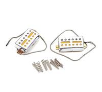 Biwwubik Alnico 5 Guitar Pickup Neck e Bridge Pastiglie Humbucker Set per accessori per chitarra elettrica