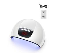 Biwwubik Asciuga Unghie Lampada per Unghie LED Lampada UV per Polimerizzare Tutti Gli Smalti Gel Lampada Portatile per Asciugare le Unghie con USB Durevole