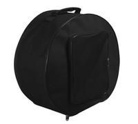 Biwwubik Borsa Compatta per Rullante con Tracolla Tasche Esterne Accessorio per Strumenti Musicali Nero 40x18 cm