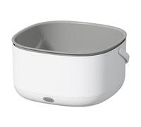 Biwwubik Cesto elettrico per lavare , cucina, multifunzione, scolapiatti frutta e verdura a doppio strato, lavatrice per frutta