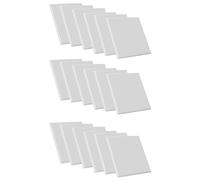 Biwwubik Confezione da 18 acustici autoadesivi, a prova di suono da 12 x 12 x 0,4 pollici, pannello assorbente del suono per KTV Home,
