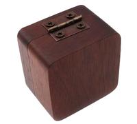 Biwwubik Contenitore per plettri per chitarra in legno di noce, può ospitare molti plettri, regali per chitarre, valigie per plettri, conservazione dei plettri, ricambi per chitarre