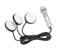 Biwwubik EQ Piezoeletrico 3 Pezzi per Chitarra Popolare, Violino, Ukulele, Tweeter 6,35 Mm, Attrezzatura Pianista, Accessori Musica