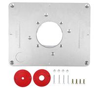 Biwwubik Fresatura elettrica Trimm Flip Plate Guida Tabella Router Tavolo Inserto Piastra per