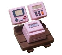Biwwubik K04 - Kit di per tastiera 3 in 1 per meccanici classici retrò, carini, personalizzati, colore rosa