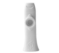Biwwubik Kazoo, Strumento Musicale con Membrana Sostituibile per Ugello di Soffiaggio, per Chitarra, Ukulele, Violino, Tastiera di Pianoforte, Bianca