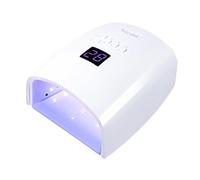 Biwwubik Lampada per Unghie LED UV Ricaricabile Lampada da 66 W per Manicure con Schermo LCD 4 Impostazioni Strumenti per Manicure per Nail Art SPINA UE,A
