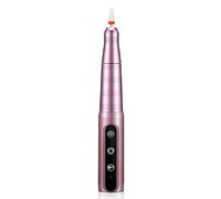 Biwwubik Macchina per Manicure Elettrica Fresa per Unghie Professionale Levigatrice Fresa per Unghie Salone per Rimozione Gel,Rosa