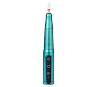 Biwwubik Macchina per Manicure Elettrica Fresa per Unghie Professionale Levigatrice Fresa per Unghie Salon per Rimozione Gel, Verde Scuro