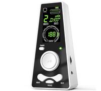 Biwwubik MetroNomo Digitale per Pianoforte, Chitarra, Violino, Strumenti Batteria, Volume e Velocità di Ritmo, Strumenti Musicali Universali Intelligenti Regolabili