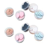 Biwwubik Mini Dimensioni Finger Puff Set Makeup Sponge Face Puff Cosmetic Air Cushion Powder Puff Strumenti per il Trucco