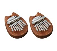 Biwwubik Mini Kalimba Mini Thumb Piano 8 Toni Portatile per Principianti Finger Piano Strumento B