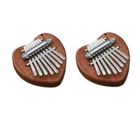 Biwwubik Mini Kalimba Mini Thumb Piano 8 Toni Portatile per Principianti Finger Piano Strumento D