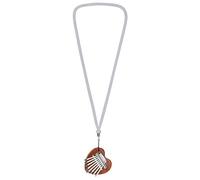 Biwwubik Miniatura 8 Tonalità Miniatura Kalimba Decorazione Regalo Cordino Miniatura Cuore in Legno Massiccio di Mogano