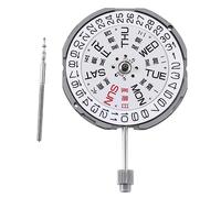 Biwwubik Movimento al Quarzo GM02 Dual Calendar 3Pin Digital Watch Movement Week Calendar Watch Accessories