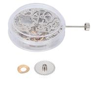 Biwwubik Movimento Orologio Meccanico 6498 21600 Bph per ETA 6498 Sostituzione del Movimento Scheletro a Corda Manuale,