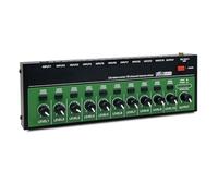 Biwwubik MX1002 Amplificatore per Cuffie Stereo A 10 Canali Mini Amplificatore Audio Portatile A Bassissimo Rumore Splitter per Cuffie Spina UE