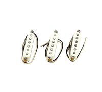 Biwwubik Pastiglie per Chitarra Vintage V70 SSS Alnico 5 Collo/Medio/Ponte per Chitarre in Stile Strat,