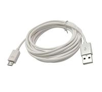 Biwwubik per di Ricarica Micro-USB per per Gamepad Bianca