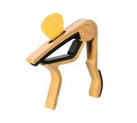 Biwwubik per Ukulele Clip di Regolazione per Capo di Chitarra Eccellente Supporto per Plettri in Metallo