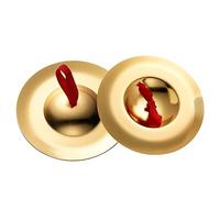 Biwwubik Piattino in rame in metallo da 12 cm Musica per Bambini Illuminazione Ritmo MetroNomo Regalo Piattino Prestazioni Musicali