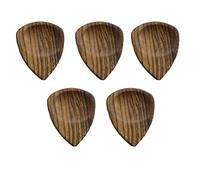 Biwwubik Plettri per Chitarra Scanalati, Plettri per Chitarra In Legno, Plettri per Chitarra In Legno per Chitarra Elettrica, Acustica o Basso,D