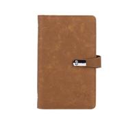 Biwwubik Porta biglietti da visita portatile per uomini e donne, 120 carte di credito, taccuino per carte di credito, durevole, facile da usare, ca. 19,5 x 12 x 2,2 cm,