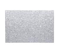 Biwwubik Pvc a 3 strati con tavola per chitarra, materiale foglio fai da te 16,9 x 11,4 x 0,09, perle bianche
