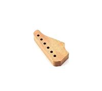 Biwwubik Scatola per plettri per chitarra in legno, corpo per chitarra in legno, stile collo, per plettri, supporto di archiviazione, Legno