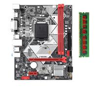 Biwwubik Scheda madre da scrivania B75-H con 1X DDR3 1600MHz 4G RAM LGA 1155 per CPU I3 I5 I7 USB 3.0 SATA 3.0 Compatibile con fino a 16GB
