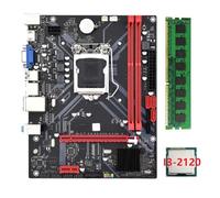 Biwwubik Scheda madre da scrivania B85M VHL +CPU I3-2120 +1X DDR3 1600MHz 8G RAM LGA 1155 USB 3.0 SATA 3.0 Scheda madre del computer