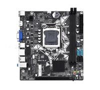 Biwwubik Scheda madre H81A DDR3 LGA1150 Scheda madre per computer compatibile con SATA3.0 SATA 2.0 NVME M.2 Scheda madre grafica 4K HD