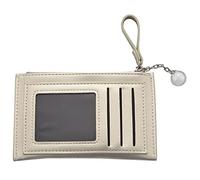 Biwwubik Semplice da con malvagio di denaro, mini portafogli creativi, per carte femminili, colore: , perlato, Einheitsgrrre
