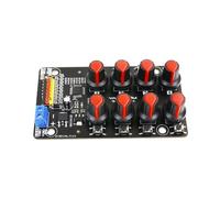 Biwwubik Servocontroller a Vie Braccio Robotico Scheda di Prova Manopola del Controller Sviluppo Pwm 8 Vie Scheda di Debug di Controllo Industriale